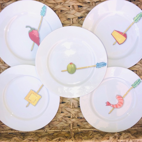 Crate&Barrel Other - Crate & Barrel Nancy Green Tidbits Appetizer Set